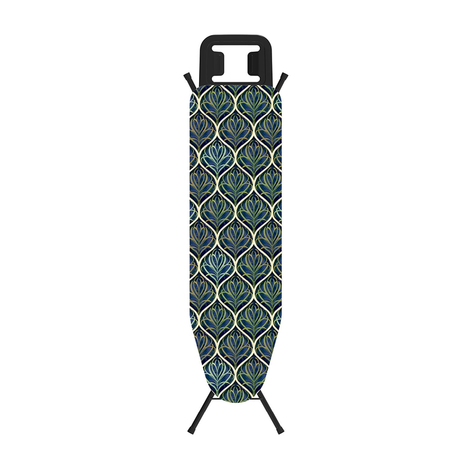 HTI-Living Bügelbrett Bügelbrett Birte Dunkelblau, Bügelfläche 108x32 cm, 100% Baumwolle