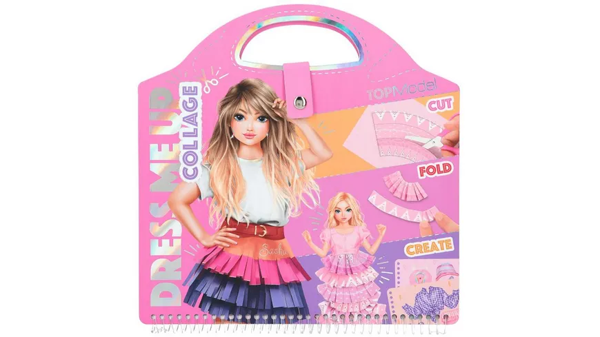 TOPModel Dress Me Up Collage Book