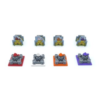 Castles for Queendomino – 4 Pieces
