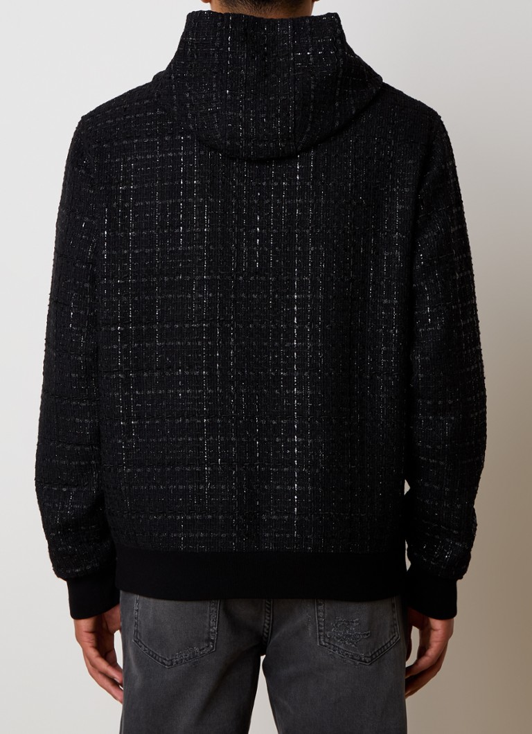 Balmain melegítődzseki tweed mintával és lurexszel