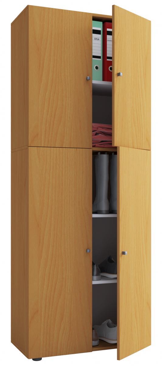 VCM my home Kleiderschrank Lona / Buche
