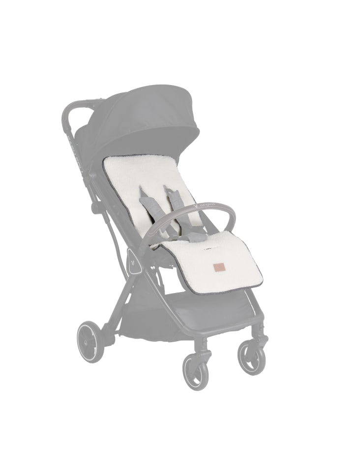 Cangaroo Kinderwagen Sitzauflage Luxe in grau günstig kaufen onesize