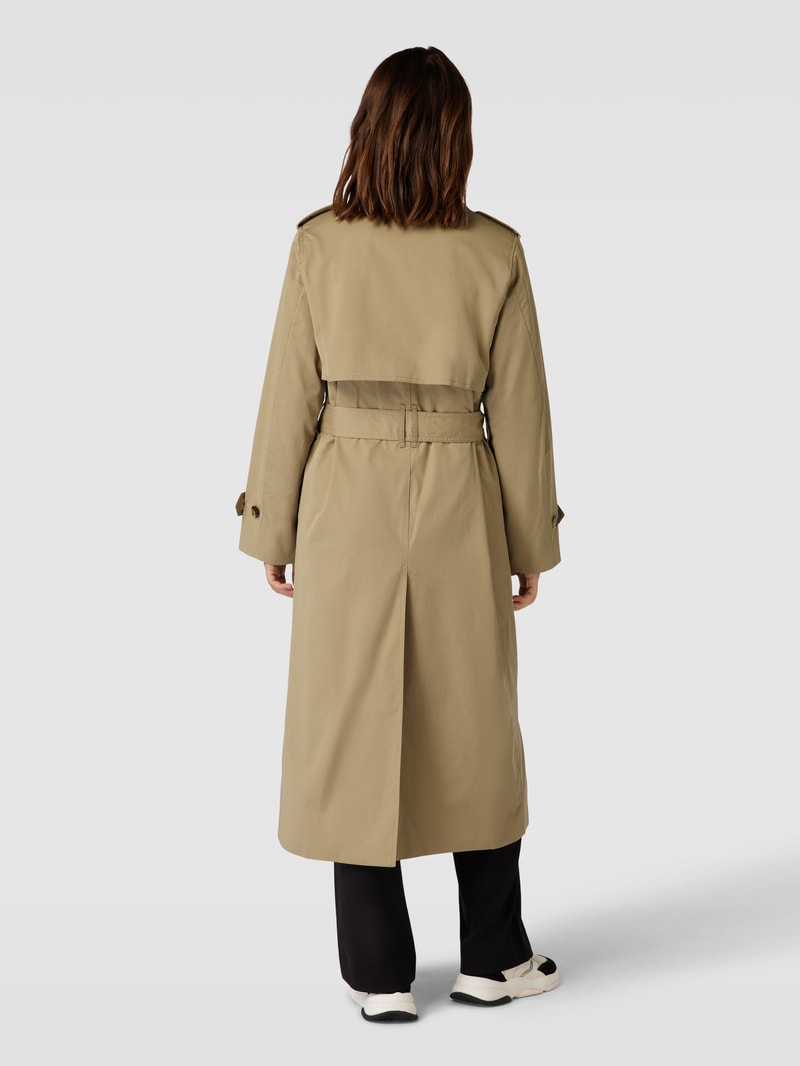 Trenchcoat mit Bindegürtel Modell 'ANGELA' in camel