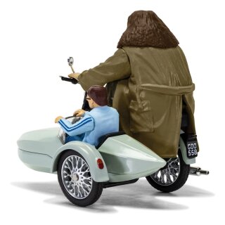 Harry Potter Die Cast Modell - Hagrid's Motorcycle & Sidecar