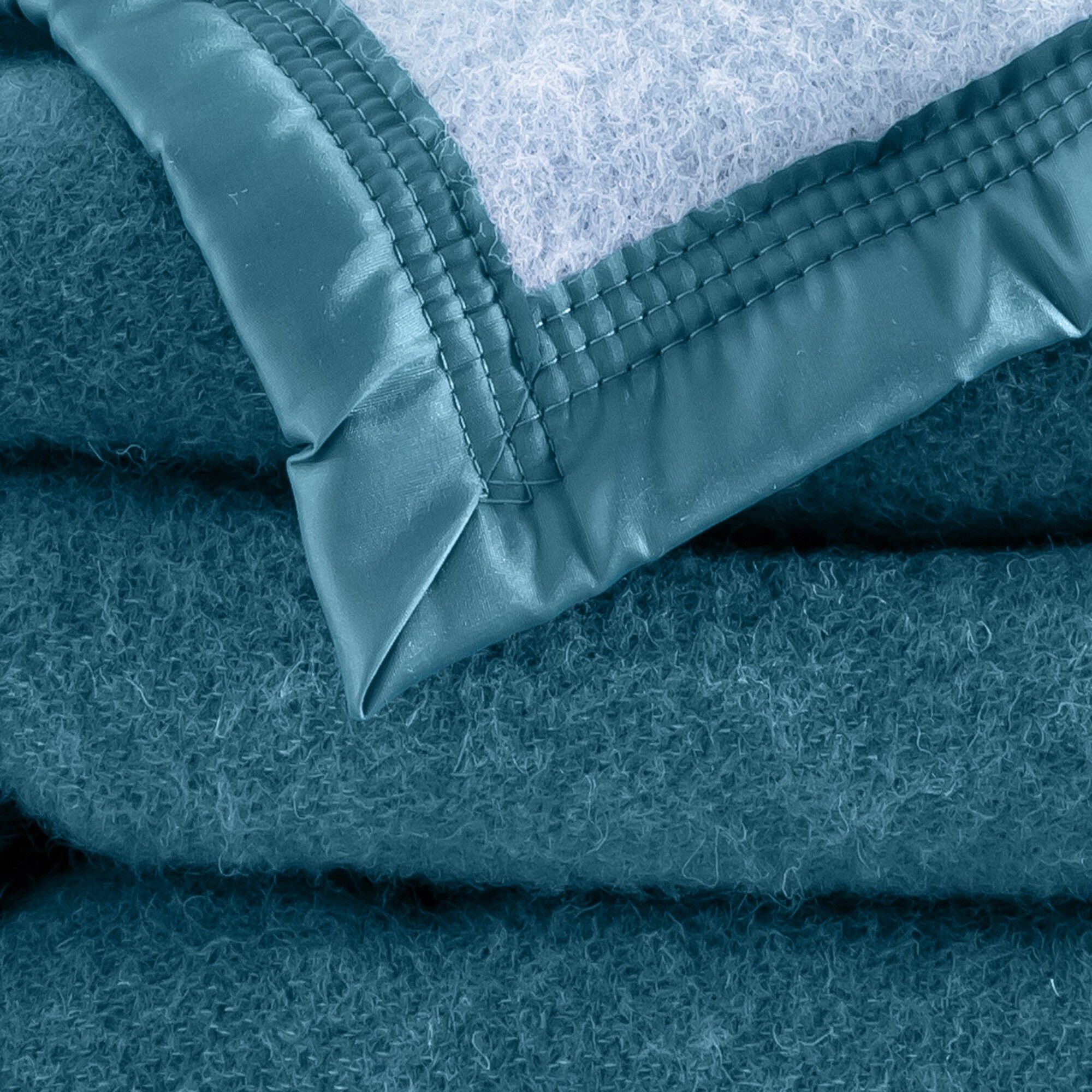 Couverture bicolore laine 500g/m2
