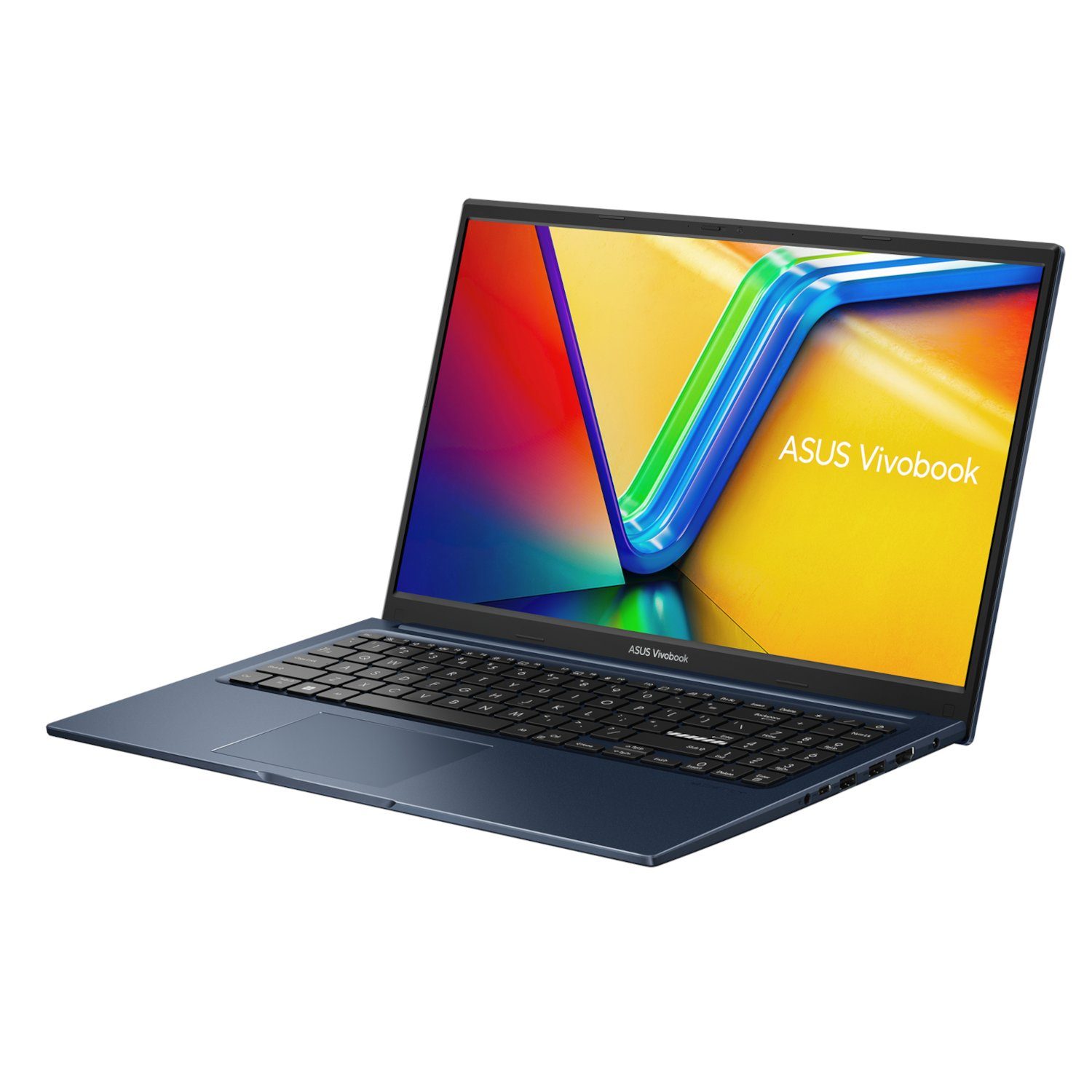 Asus Vivobook X-Serie Notebook (39,60 cm/15.6 Zoll, Intel Core i7 1255U, Iris Xe Graphics G7, 500 GB SSD, fertig installiert & aktiviert, Funkmaus & Laptoptasche)
