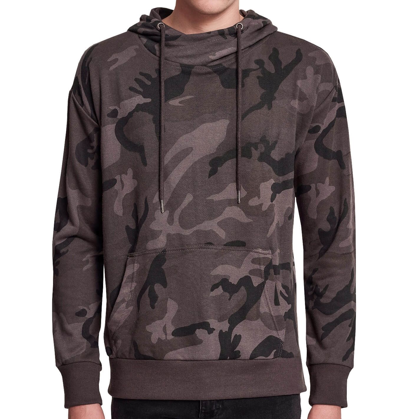 Kapuzenpullover High Neck Camo Hoody