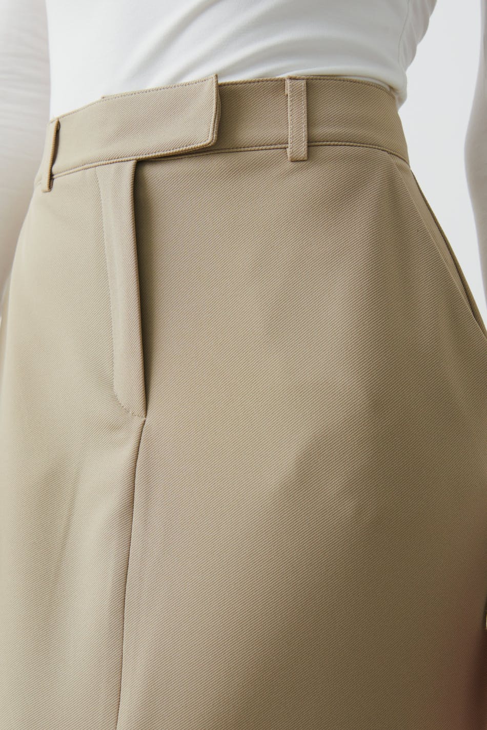 Tailored skirt