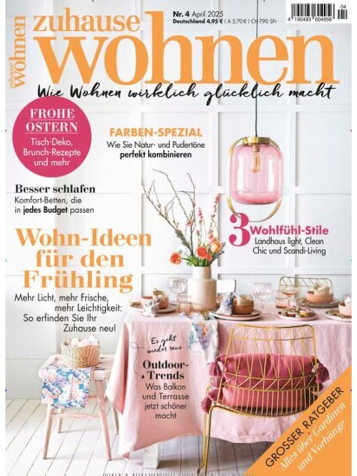 Hubert Burda Media 10 x ZUHAUSE WOHNEN Zeitschrift (Gutschein für Jahres Abo) günstig kaufen onesize