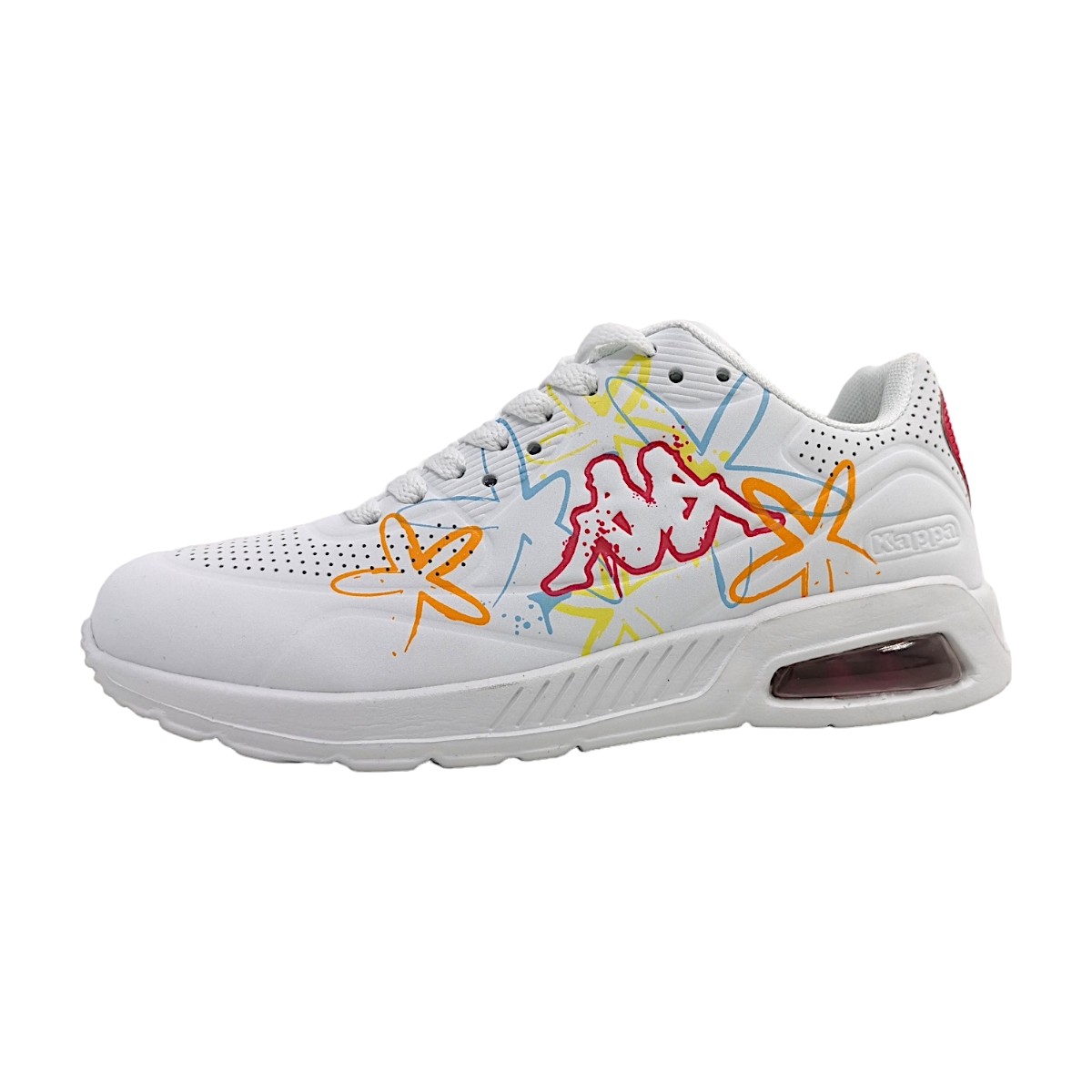 Kappa 243306FL Weiß 1017 white/ multi