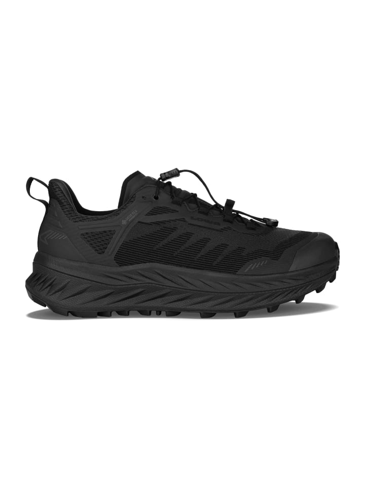 LOWA Laufschuhe FORTUX GTX in schwarz/schwarz günstig kaufen