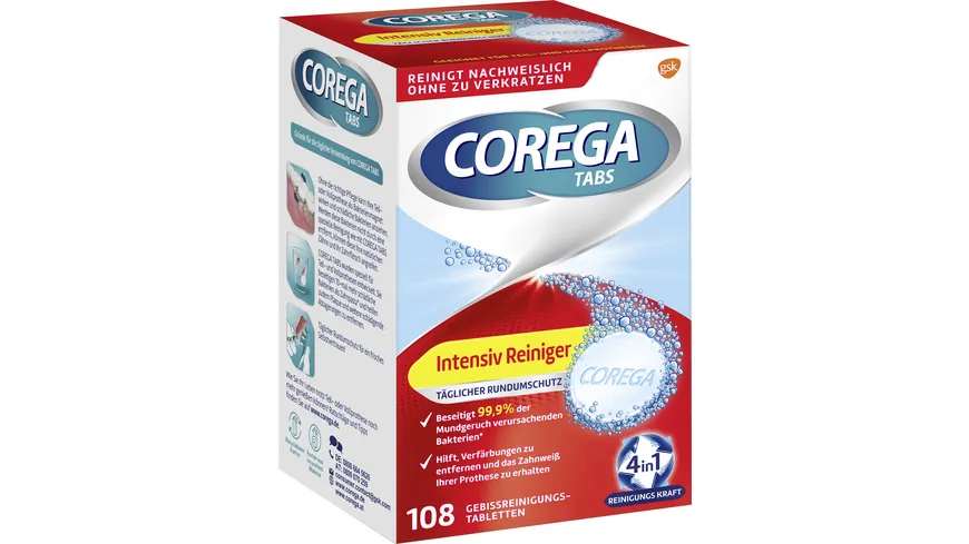 COREGA TABS Intensiv Reiniger
