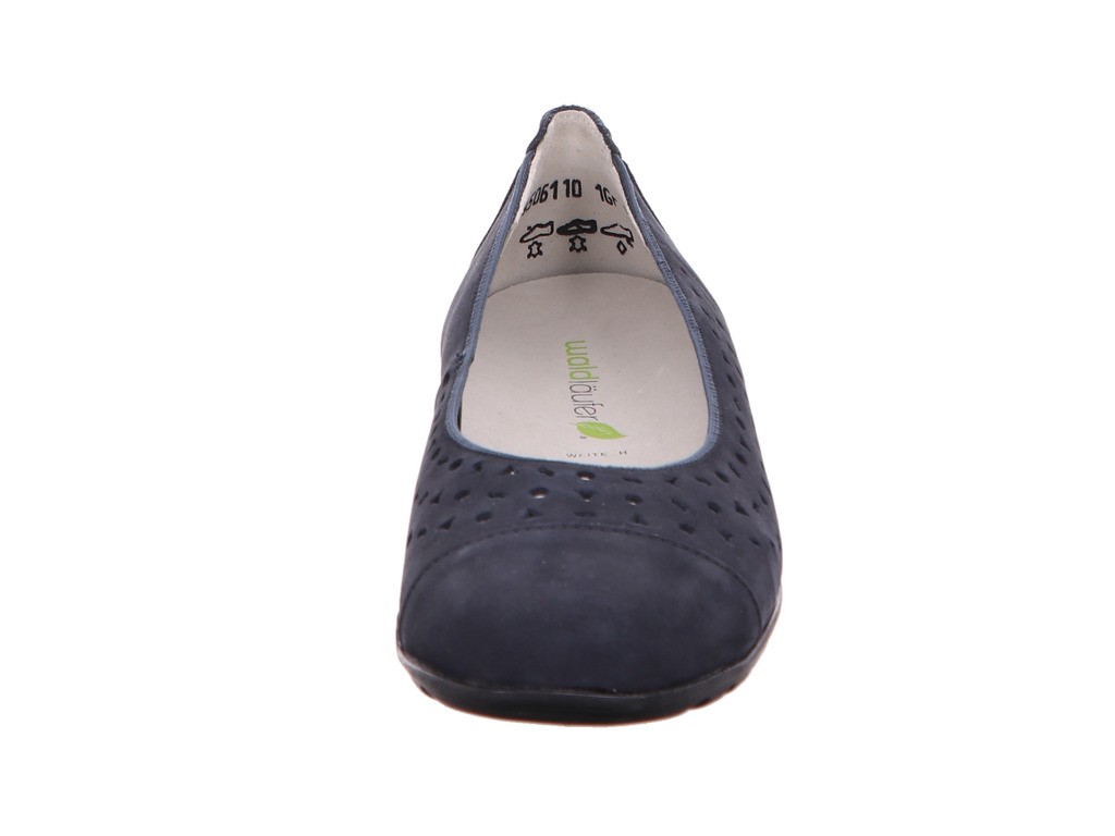 WALDLÄUFER Ballerinas blau
