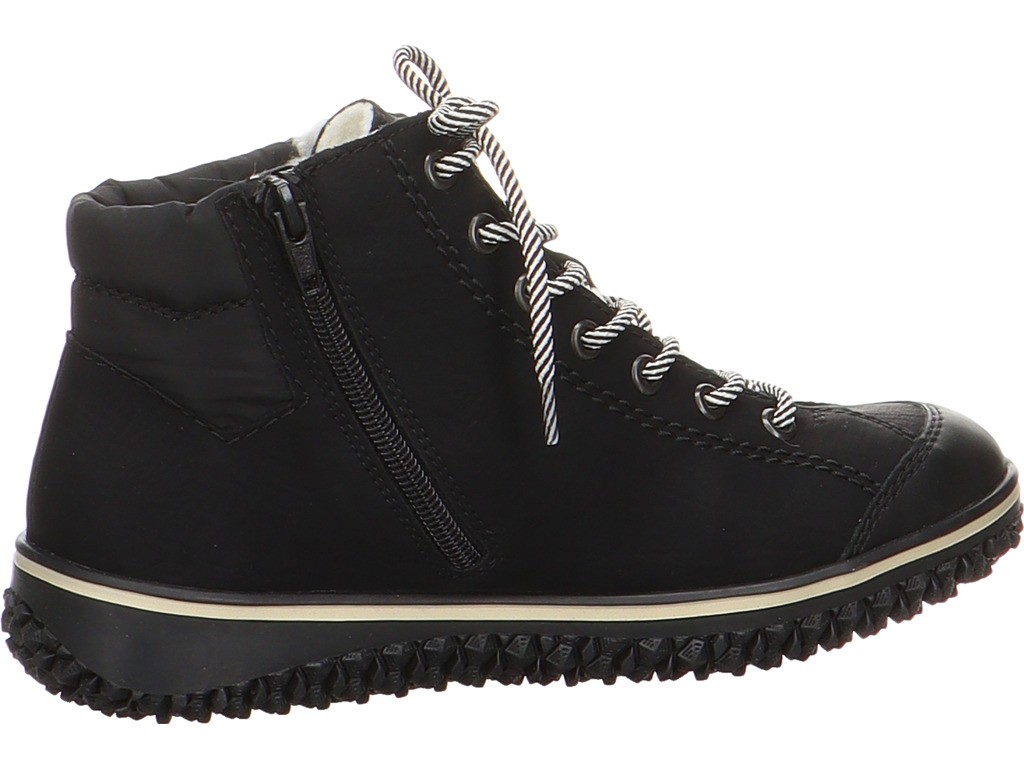 RIEKER Stiefeletten schwarz HWK Damen Stiefel