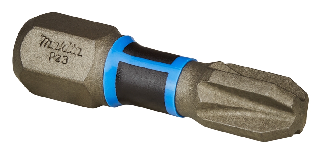 Makita Accessories E-03187 Bit șurubelniță cu impact PZ3x25mm XTT Impact Premier, 2 bucăți