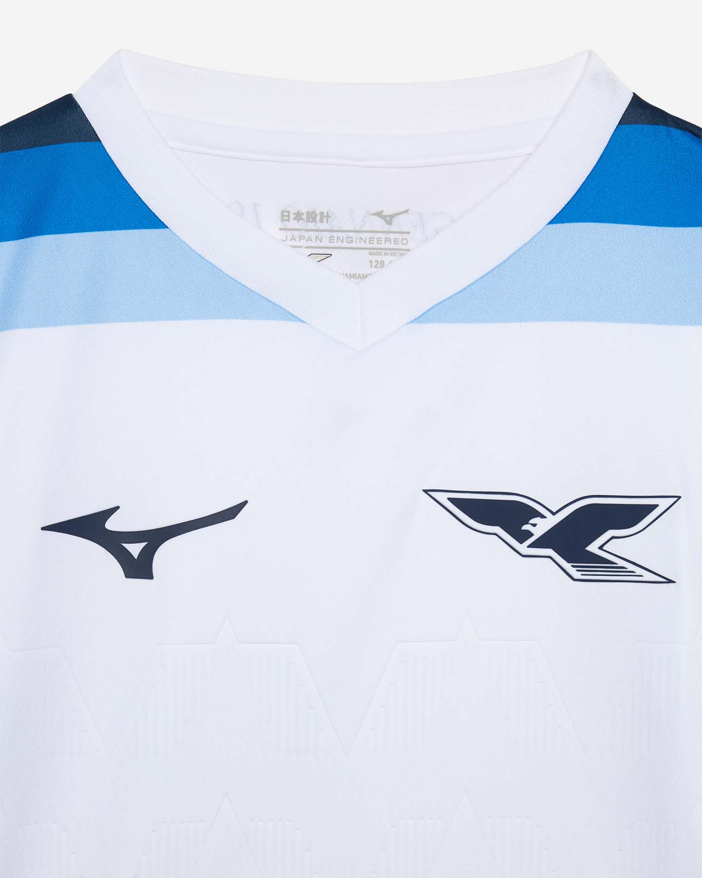 Oficiálny domáci futbalový dres Mizuno Lazio 125. ročníka Jr P2GABY7501