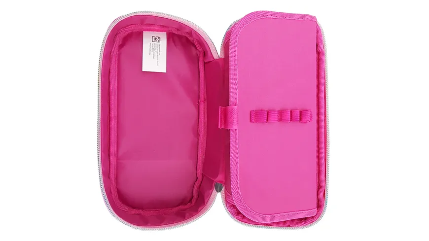 PAPERZONE Schlamperbox rosa mit Glitzer
