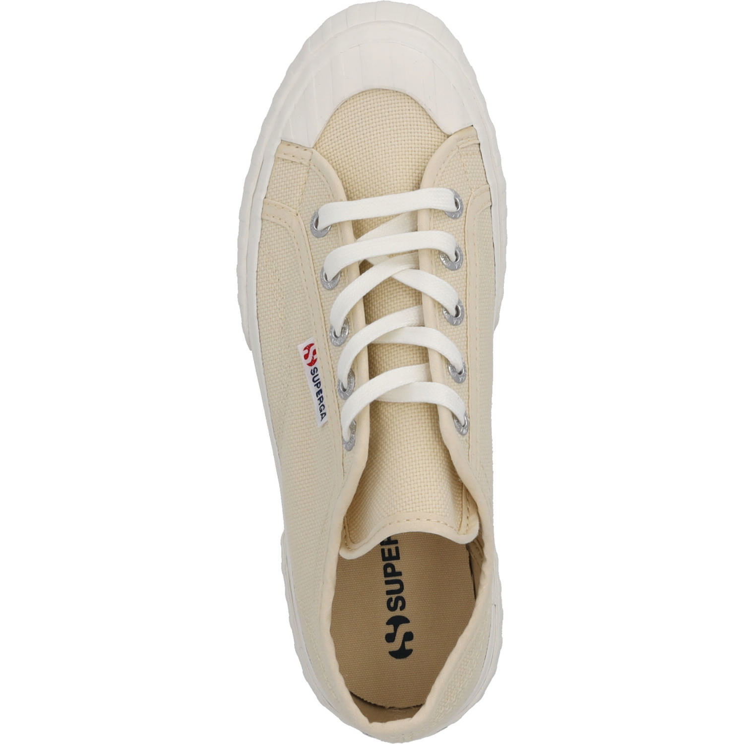 Superga 2630 Stripe S00GRT0, Sneakers Low, Damen, beige lt eggshell