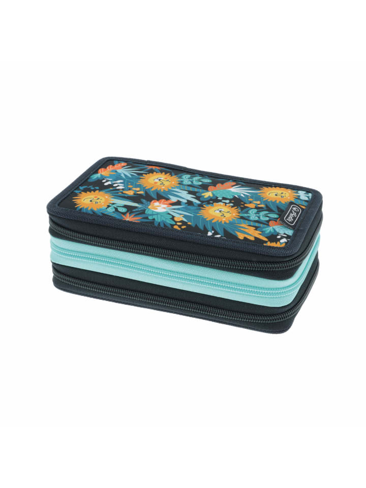 Herlitz Etui Triple Decker 31 tlg. Happy Lions in bunt günstig kaufen onesize
