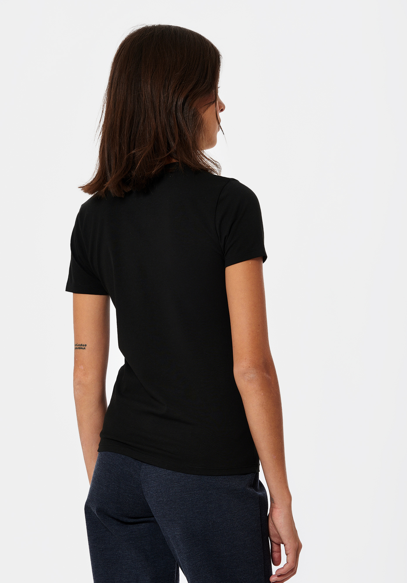 JASIC  T-shirt noir Femme