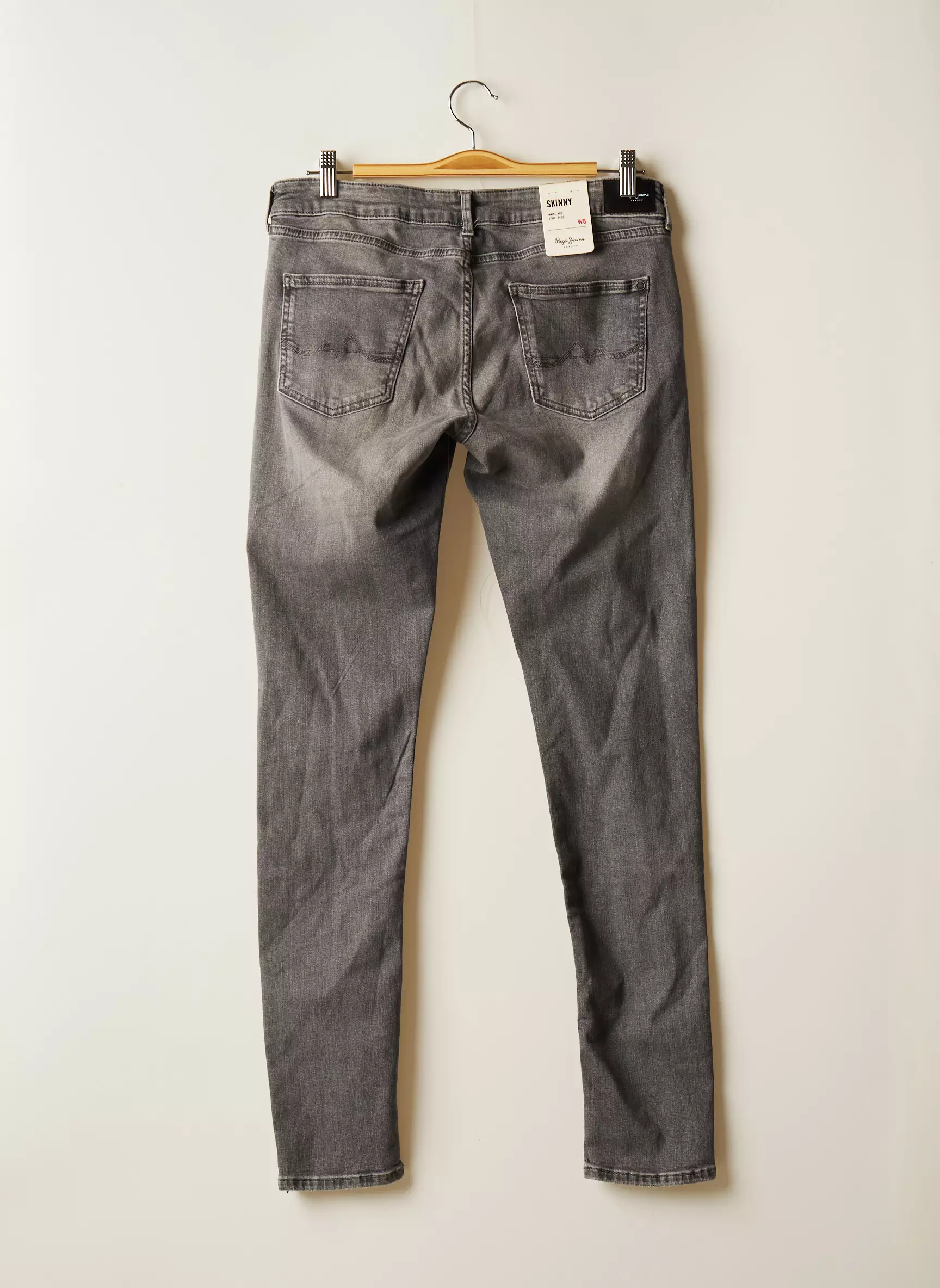 Pepe Jeans Jeans Skinny Femme couleur gris