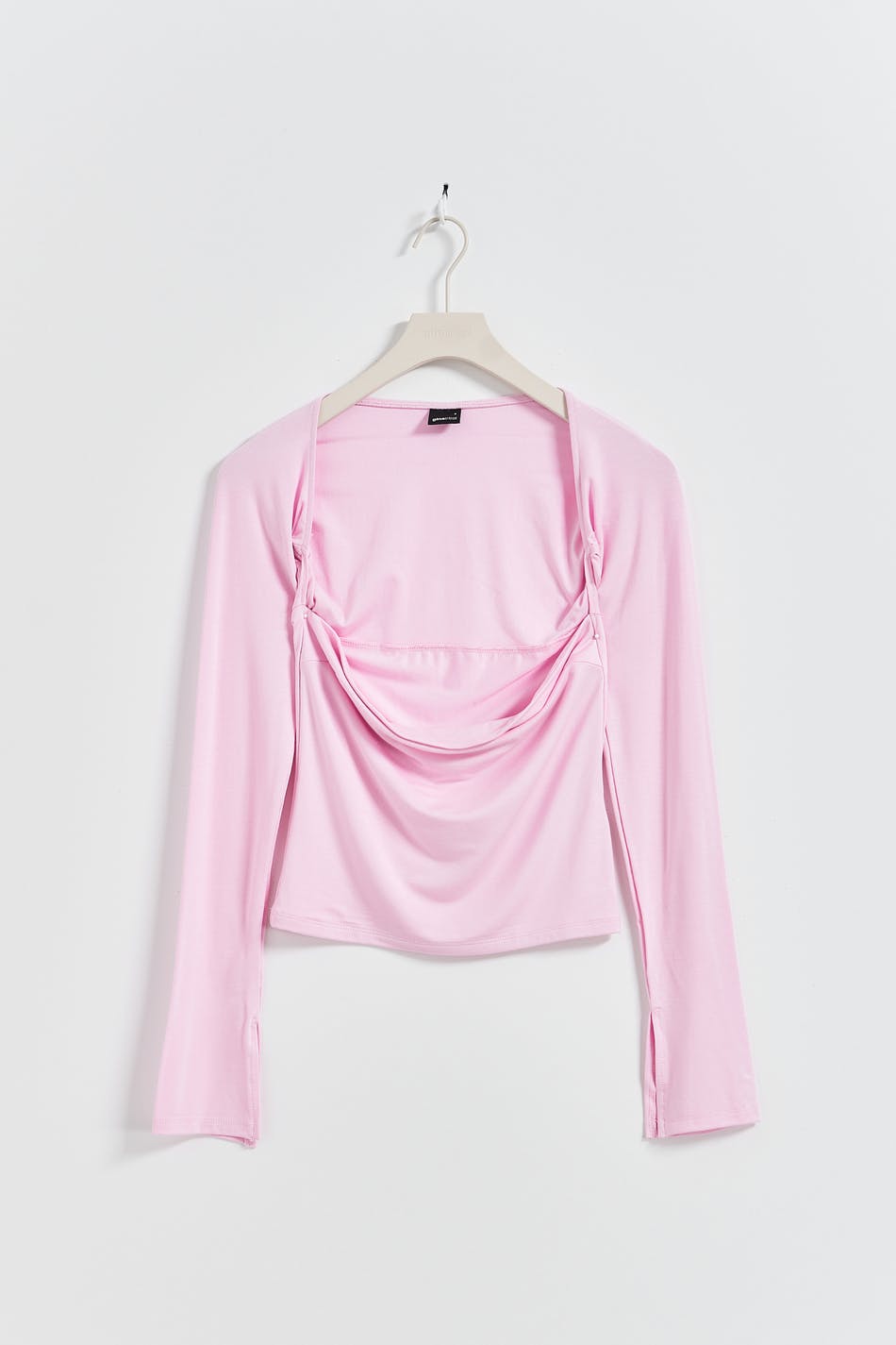 Soft touch square neck top