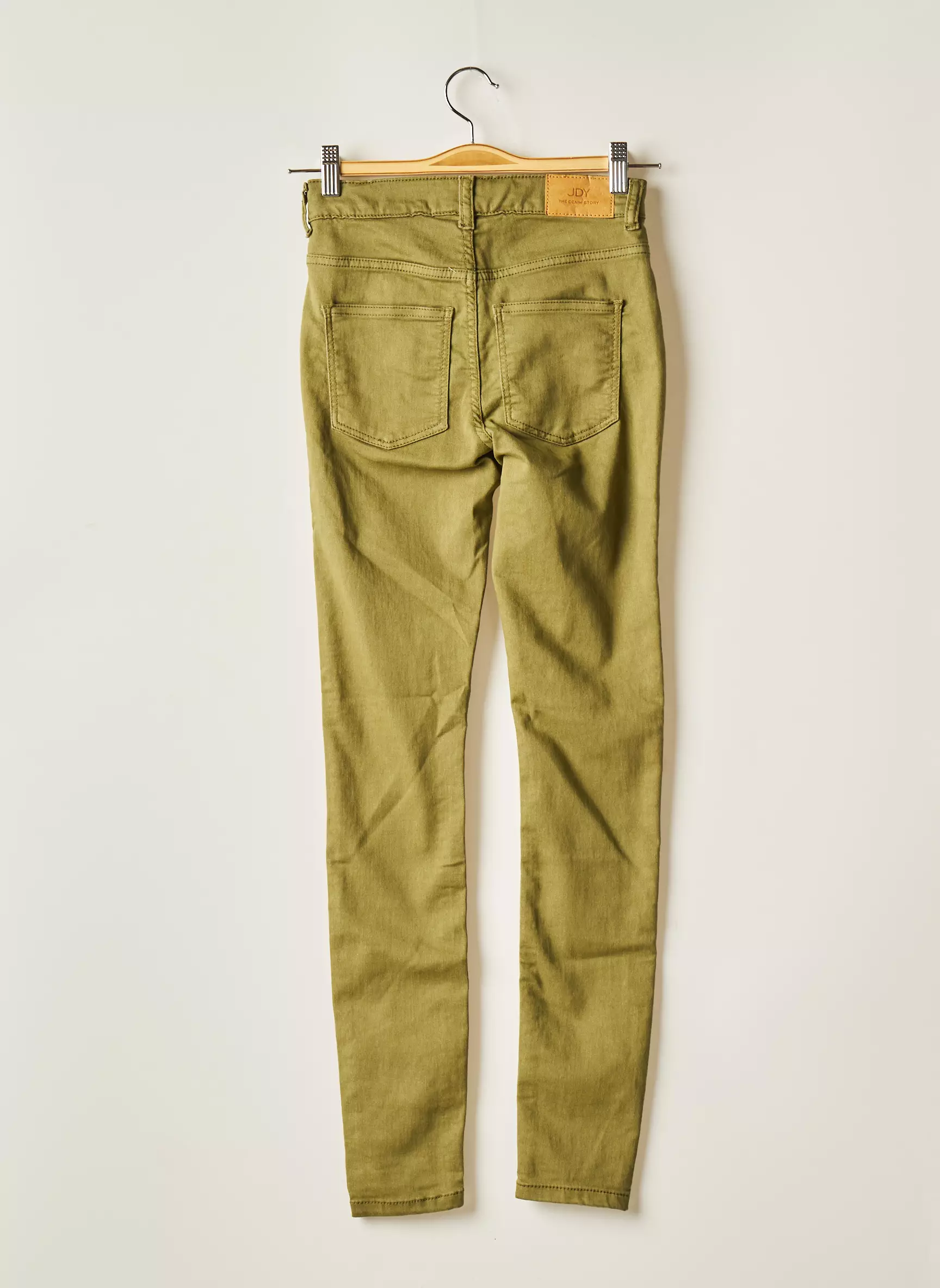 Jacqueline De Yong Pantalons Slim Femme couleur vert