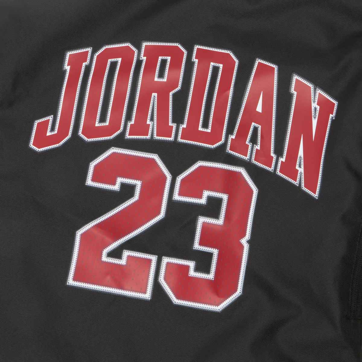 Nike svart & röd Jordan jersey gympåse