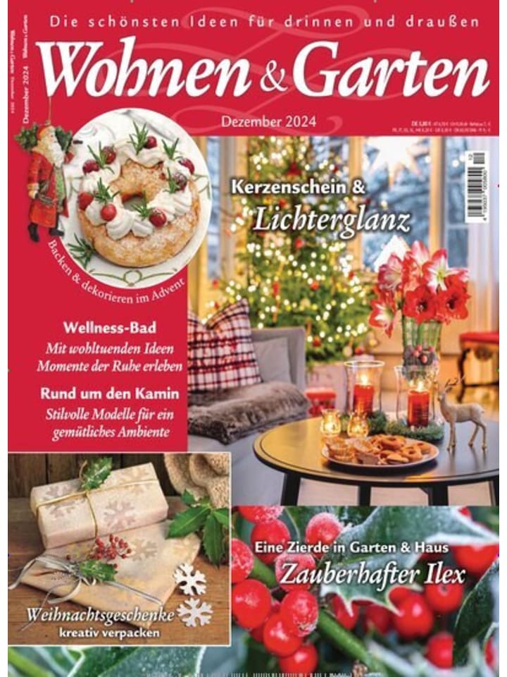 Hubert Burda Media 12 x WOHNEN & GARTEN Zeitschrift (Gutschein für Jahres Abo) günstig kaufen onesize