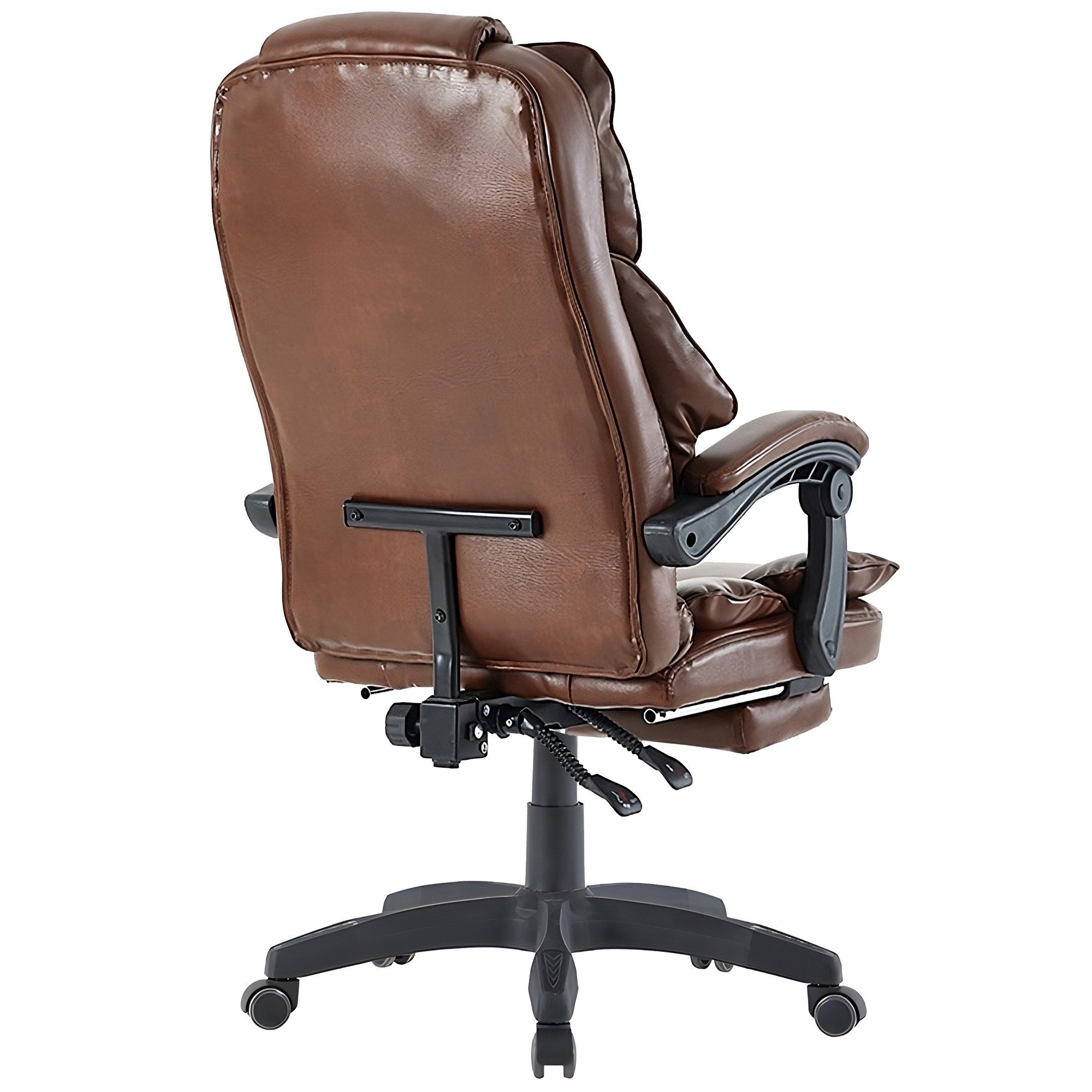 TRISENS Chefsessel Rafael (1 Stück), Bürostuhl mit extra Polsterung Home Office Chair im Lederoptik-Design