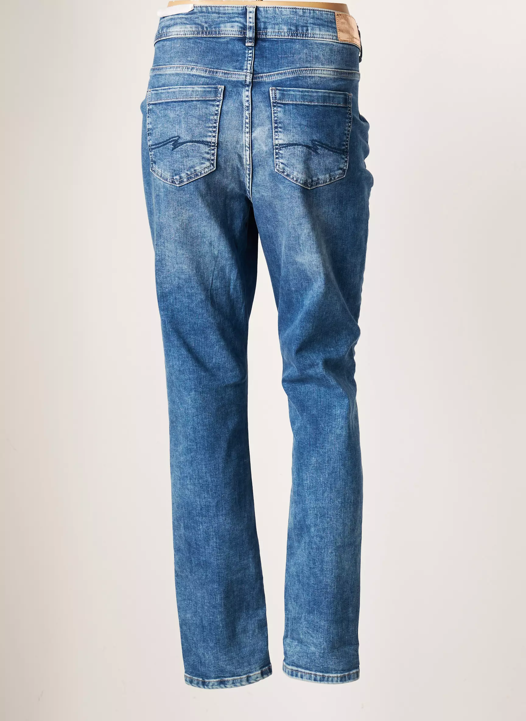 Street One Jeans Coupe Slim Femme couleur bleu