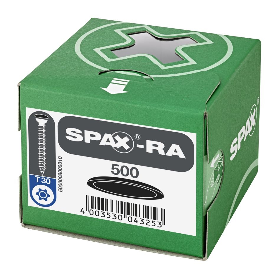 SPAX 50000080000101 Műanyag kupakok SPAX-RA süllyesztett fejű csavarhoz, fekete, 500 darab
