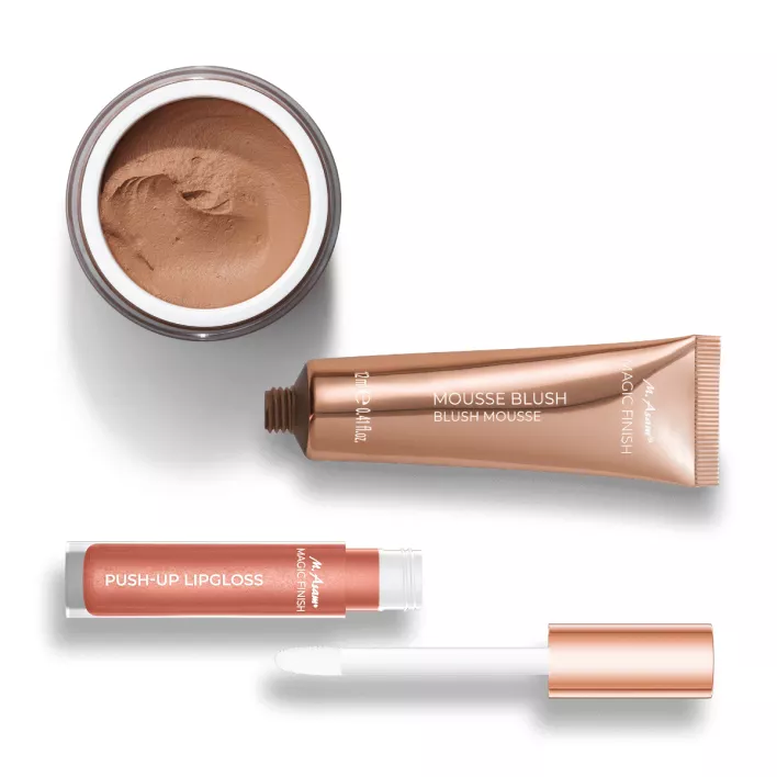 MAGIC FINISH Make-up Mousse Classic, Mousse Blush & Lipgloss Set