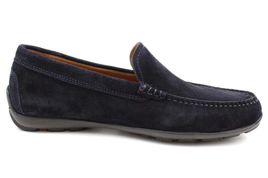 LLOYD Komfort Slipper blau Mokassin Emilio, Blau