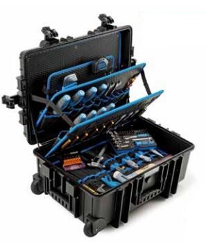 Gedore 8087150 117,19/P JET 6700 Coffret d'outils pour mécanicien mobile B&W 85 pièces