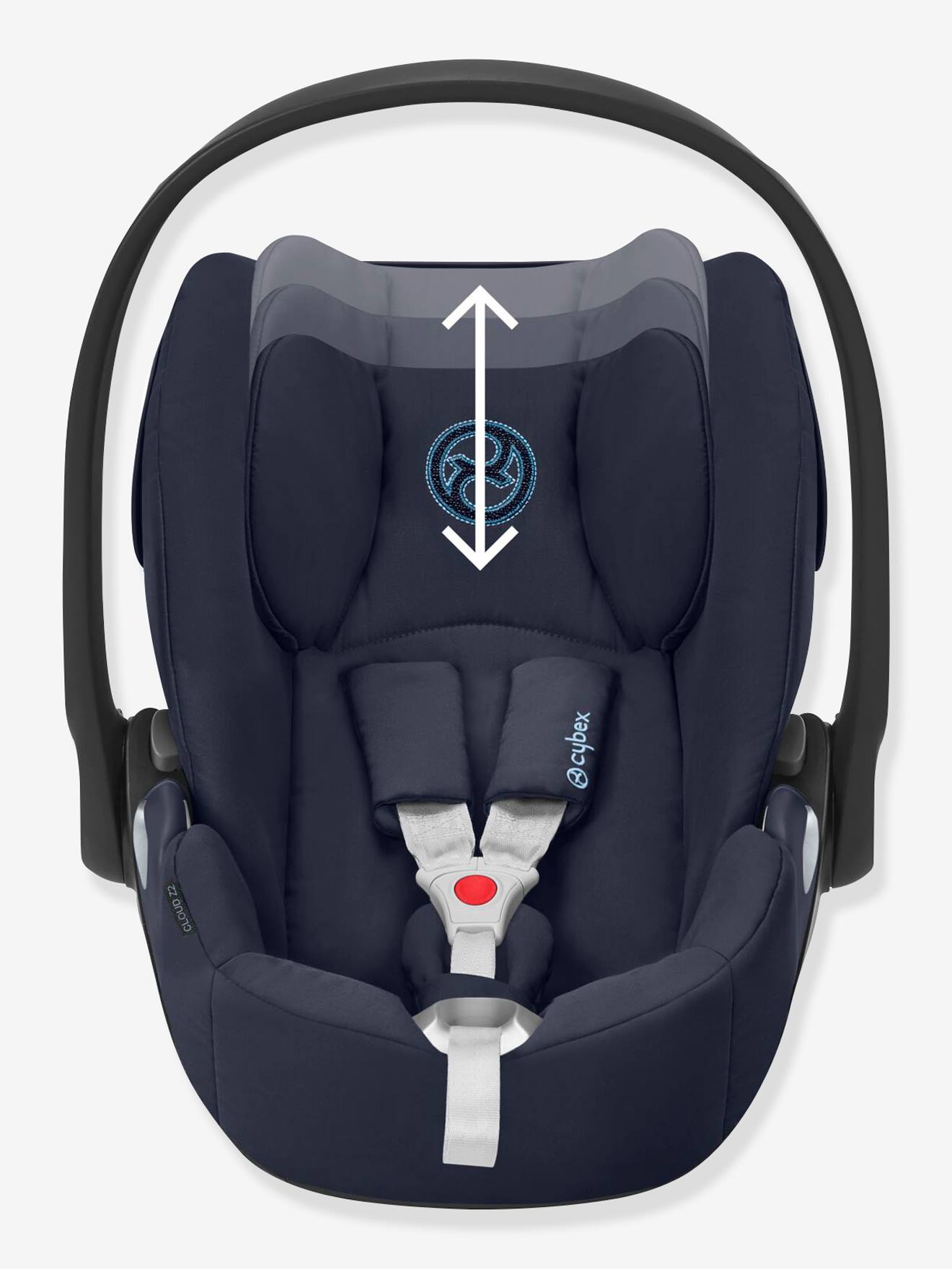 Siège-auto coque CYBEX Platinum Cloud Z2 i-Size 45 à 87 cm, équivalence groupe 0+ bleu (nautical blue)