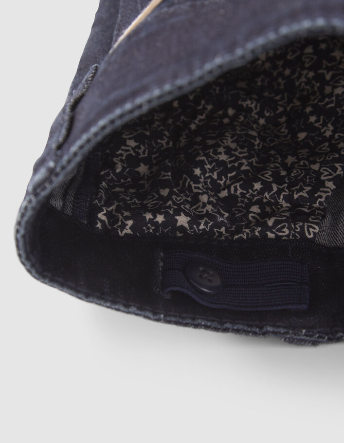 Jean SKINNY brut avec clous-étoiles Waterless fille