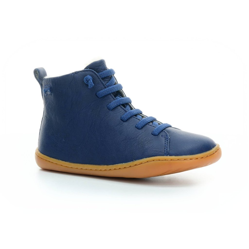 Camper Peu Cami Sella Yard Blue (K900325-001) blaue Barfuß-Stiefeletten