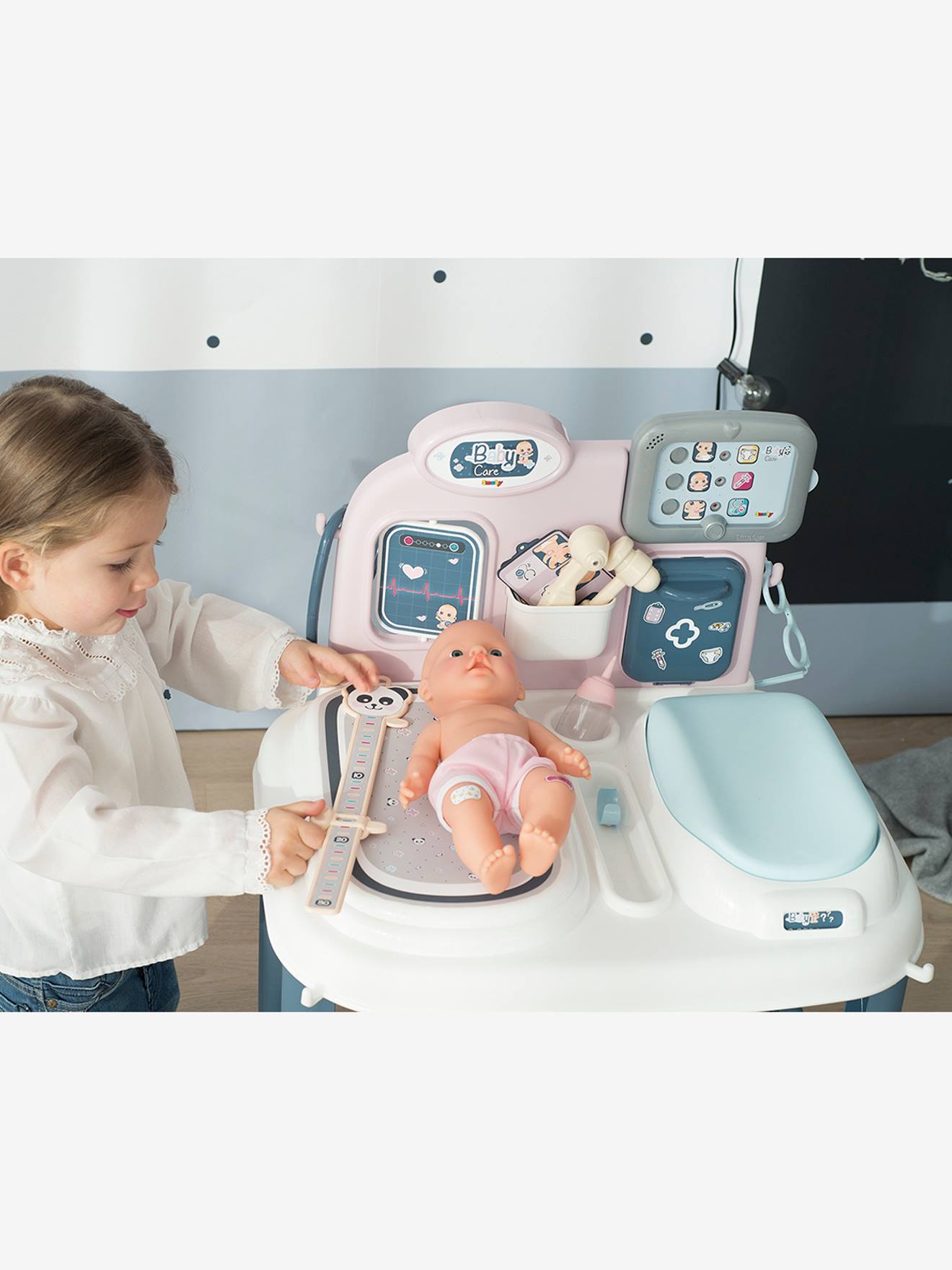 Centre de soins Baby Care SMOBY blanc