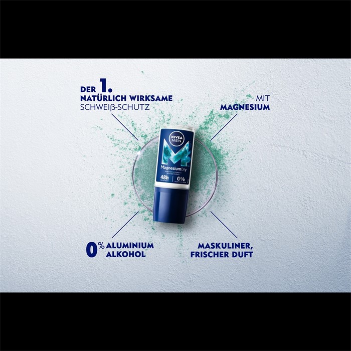 Magnesium Dry Deodorant Roll-On