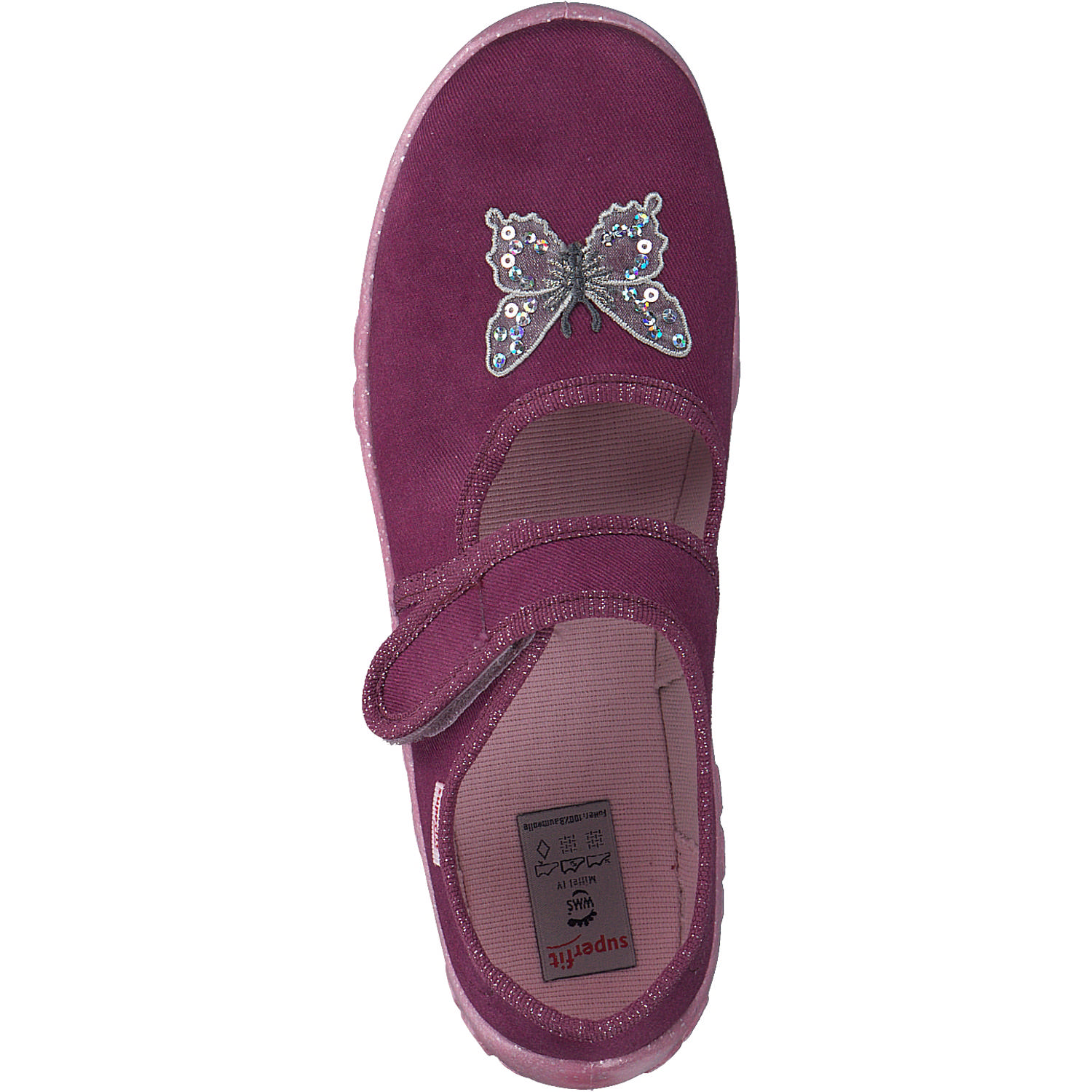Superfit BONNY 00280, Hausschuhe & Pantoffeln, Kinder, Pink Lila