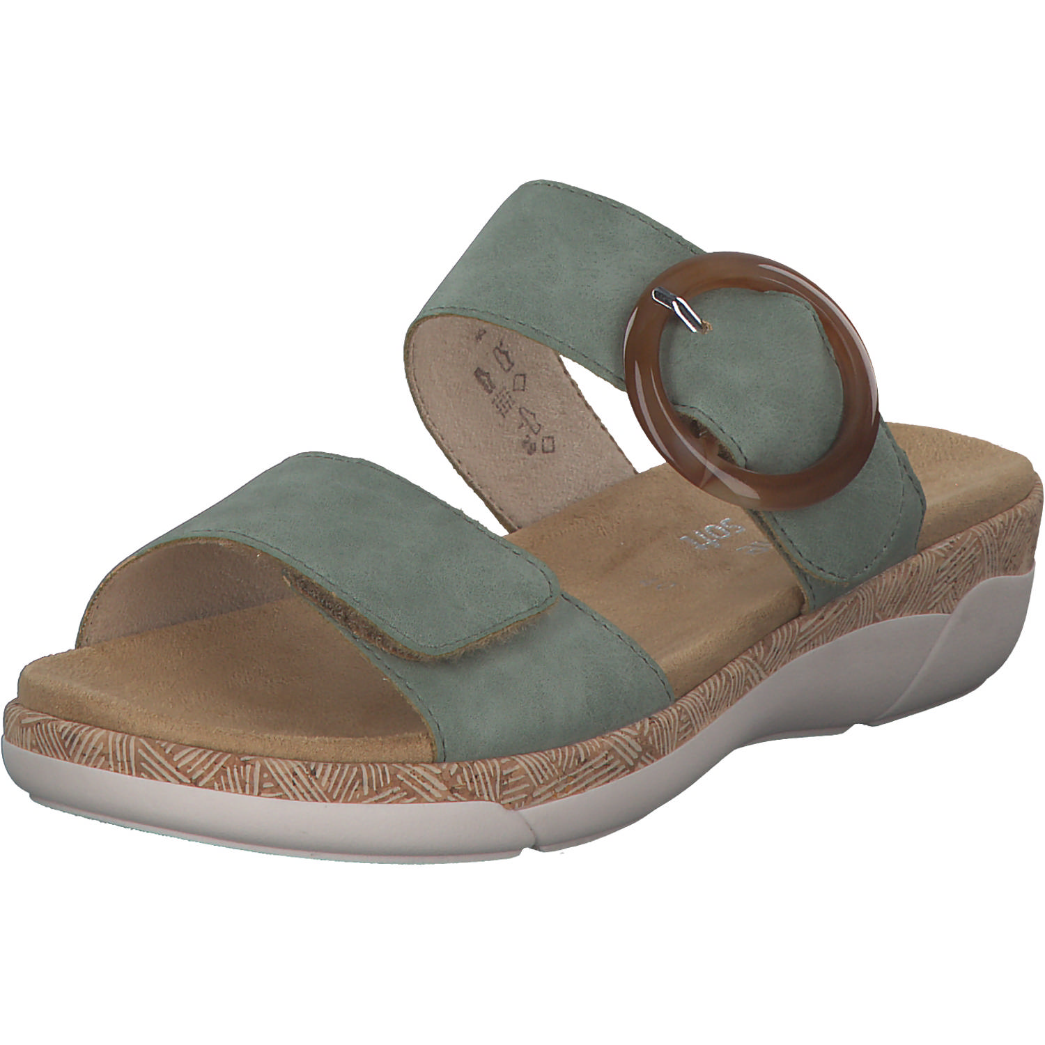 Remonte R6858, Plateau-Pantoletten, Damen, peppermint