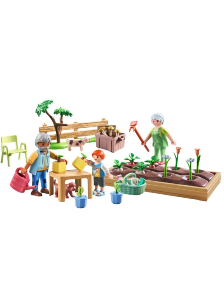 Playmobil Spielfigur Set Country Idyllischer Gemüsegarten bei den Großeltern, 4-10 Jahre günstig kaufen onesize