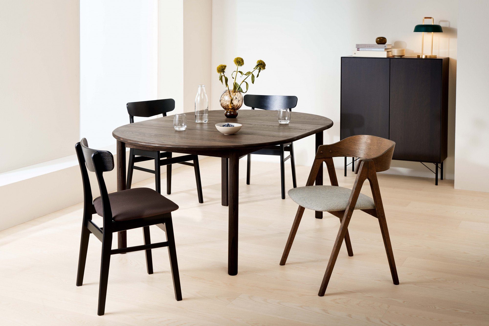 Hammel Furniture Esstischplatte Findahl by Hammel Nohr, 50x120 cm, Eiche Massivholz für Nohr Esstisch