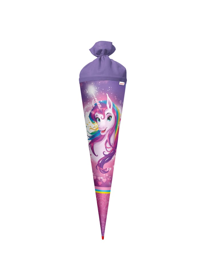 ROTH Schultüte groß Einhornportrait 70 cm in Rosa günstig kaufen onesize
