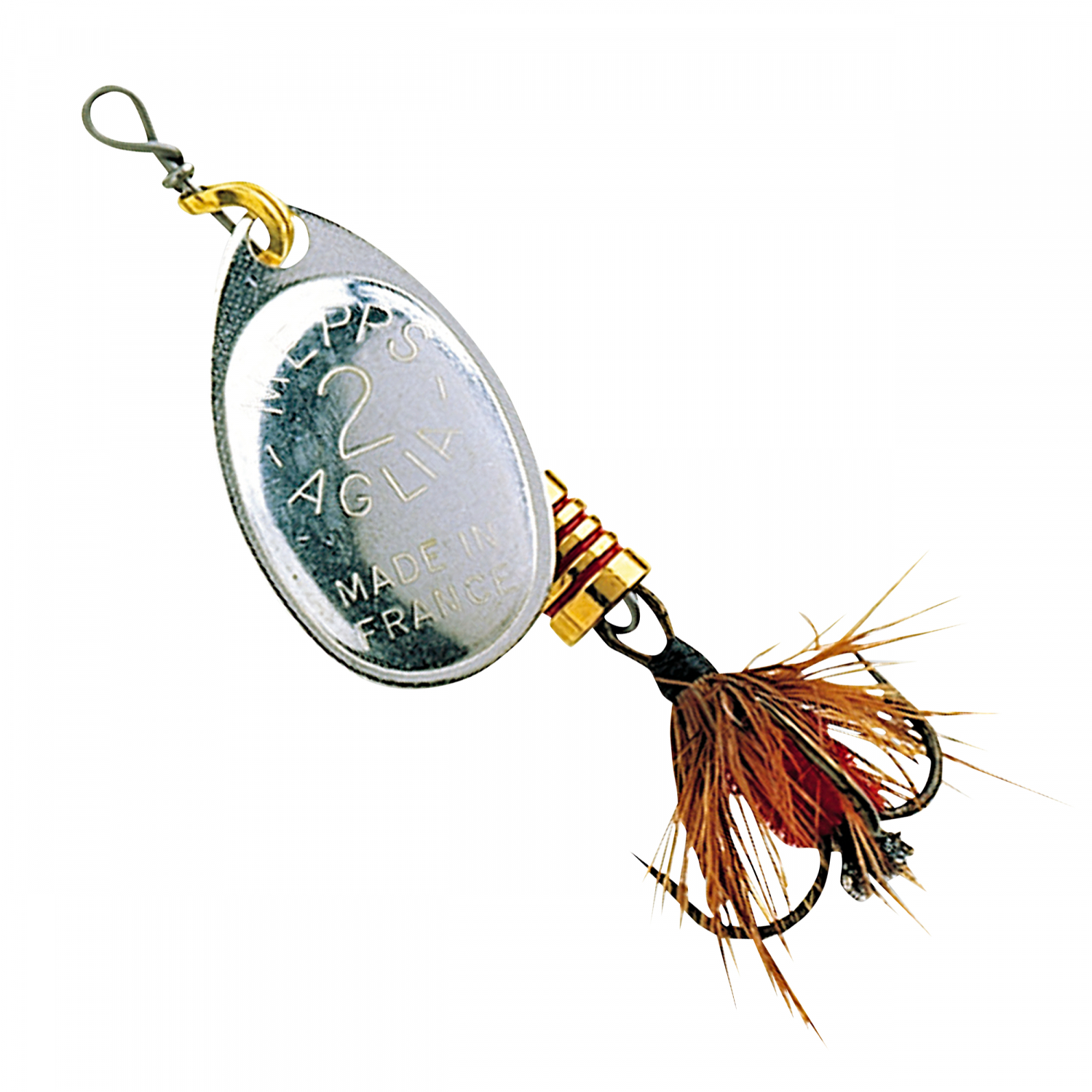Mepps Spinner Aglia (mit Fliege)