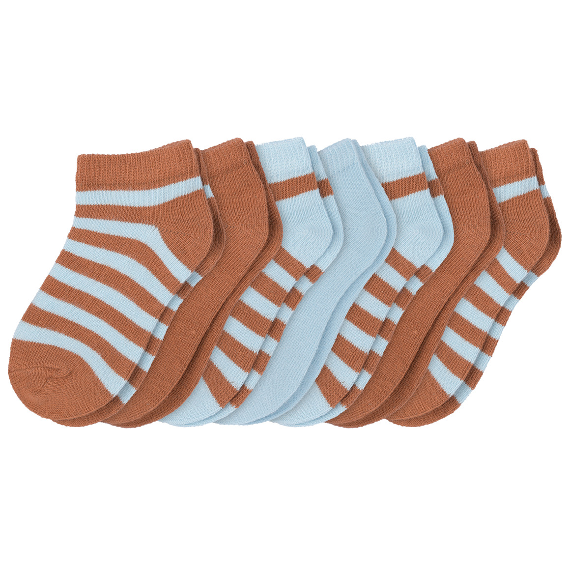 7 Paar Baby Sneaker-Socken im Set