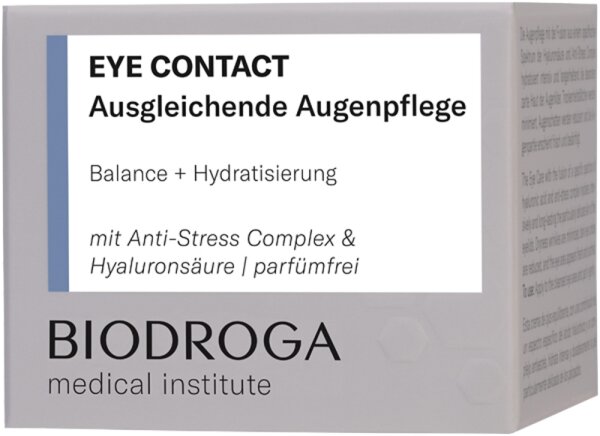 Biodroga Medical Institute Eye Contact Straffende Augenpflege  Augencreme