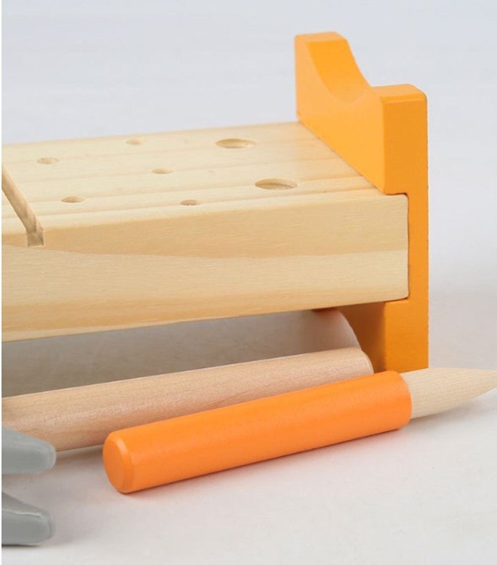 LENBEST Werkzeugwagen Spiel-Werkzeugstation Werkzeug Kinder Spielzeug ab 2 3 4 Jahre, (1-tlg)