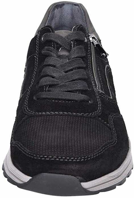 WALDLÄUFER Sneaker schwarz VELOUR BUTHAN COCCO DENV.